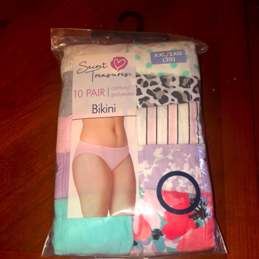 NWT Secret treasures bikini 100% cotton new w labels